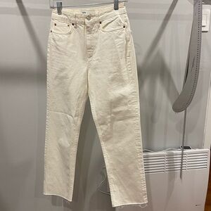 ZARA ANKLE STRAIGHT JEANS